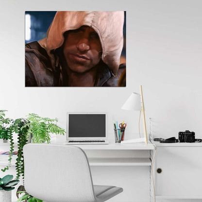Edward Kenway Assassin’s Creed IV 4 Black Flag Video Game Art Wall Art Print Poster