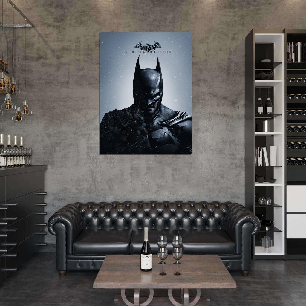 Batman Arkham Origins Video Game Art Wall Art Print Poster