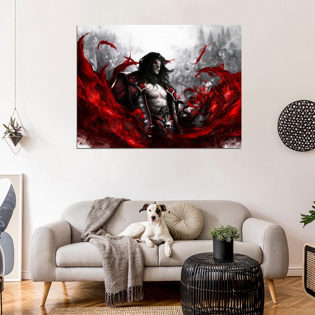 Castlevania Lords of Shadow 2 Gabriel Belmont Video Game Art Wall Art Print Poster