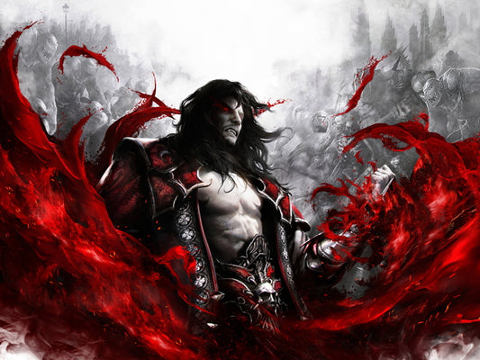 Castlevania Lords of Shadow 2 Gabriel Belmont Video Game Art Wall Art Print Poster