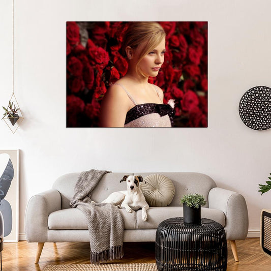 Chloe Grace Moretz Beautiful Hot Cute Actress Wall Art Print Poster