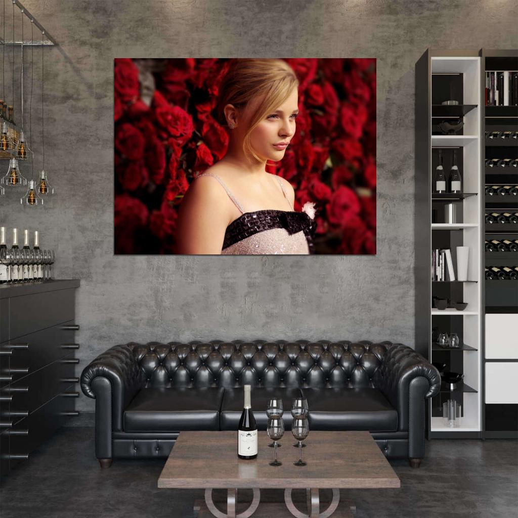 Chloe Grace Moretz Beautiful Hot Cute Actress Wall Art Print Poster