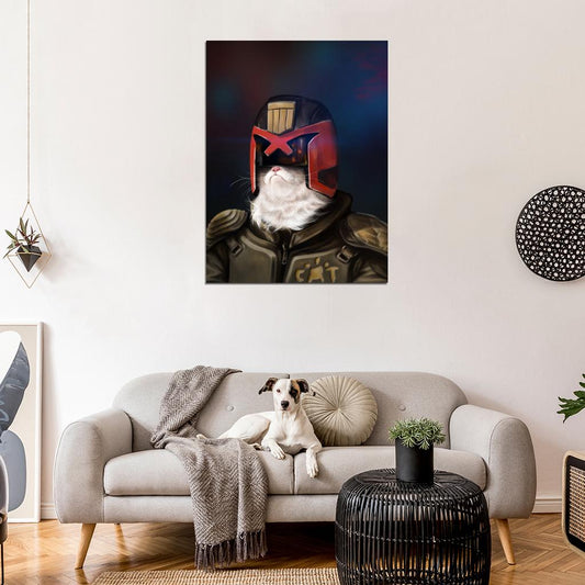 Judge Dredd 2012 Movie Cool Funny Art Wall Art Print Poster