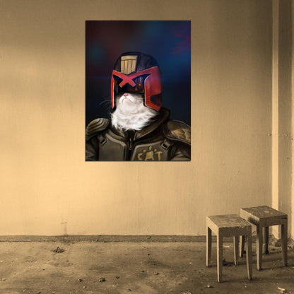 Judge Dredd 2012 Movie Cool Funny Art Wall Art Print Poster