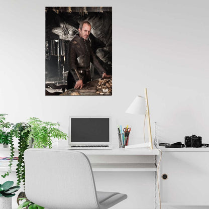 Stannis Baratheon Game of Thrones Stephen Dillane Wall Art Print Poster