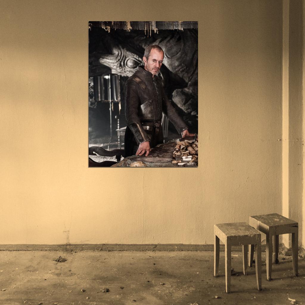 Stannis Baratheon Game of Thrones Stephen Dillane Wall Art Print Poster