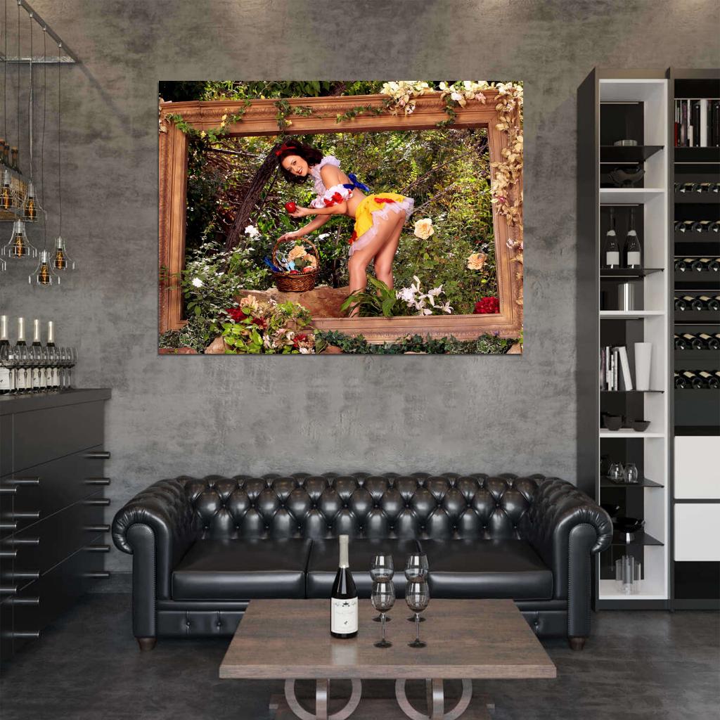 Karlie Montana Snow White Hot Pin-Up Babe Sexy Butt Pin Up Wall Art Print Poster