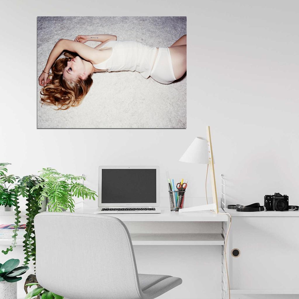 Natalie Dormer Hot Actress Sexy Underwear Panties Wall Art Print Poster