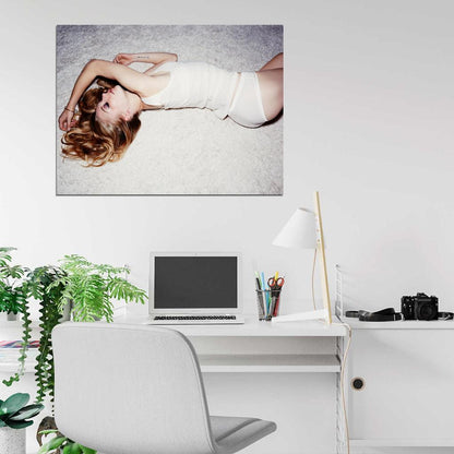 Natalie Dormer Hot Actress Sexy Underwear Panties Wall Art Print Poster