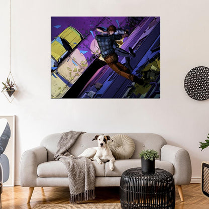 The Wolf Among Us Awesome Video Game Art Window Wall Art Print Poster