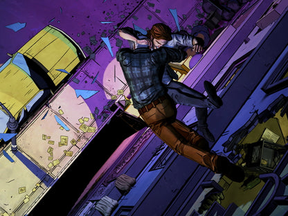 The Wolf Among Us Awesome Video Game Art Window Wall Art Print Poster