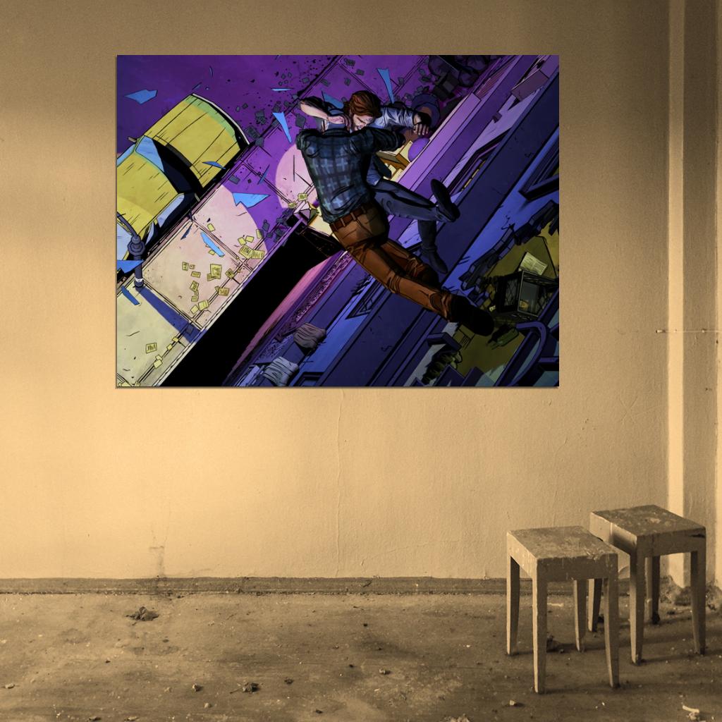 The Wolf Among Us Awesome Video Game Art Window Wall Art Print Poster