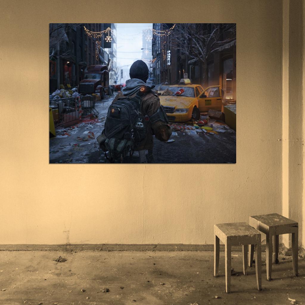 Tom Clancy's The Division Video Game Art Wall Art Print Poster