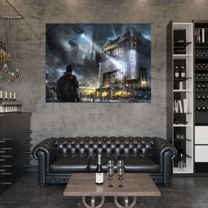 Tom Clancy's The Division Awesome Video Game Art Wall Art Print Poster