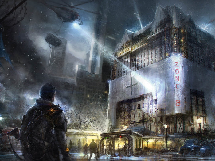 Tom Clancy's The Division Awesome Video Game Art Wall Art Print Poster