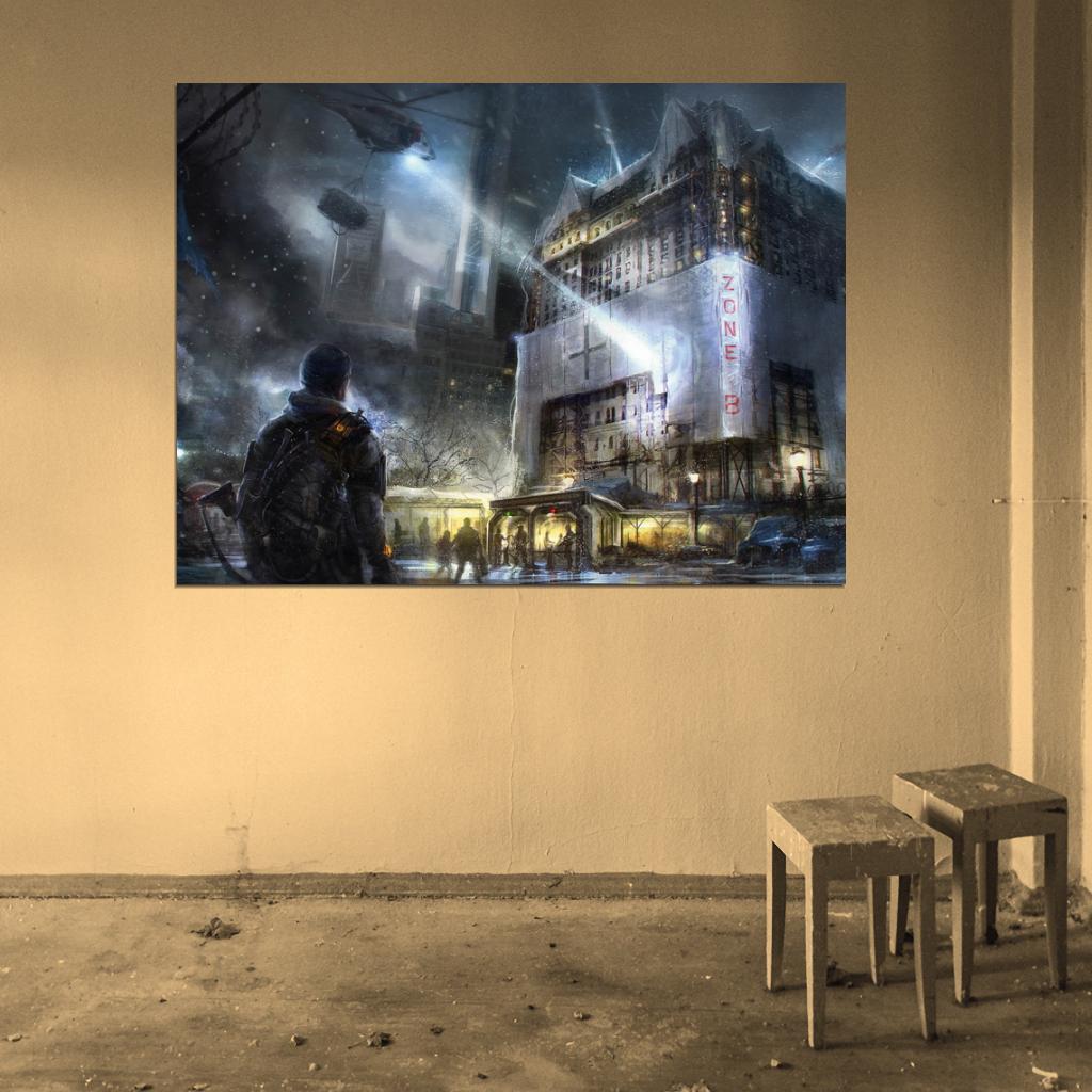 Tom Clancy's The Division Awesome Video Game Art Wall Art Print Poster