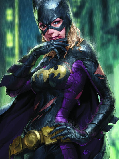 Batgirl Rain Hot Awesome Painting Art Wall Art Print Poster