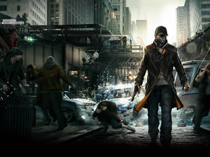 Watch Dogs Aiden Pearce Awesome Video Game Art Wall Art Print Poster
