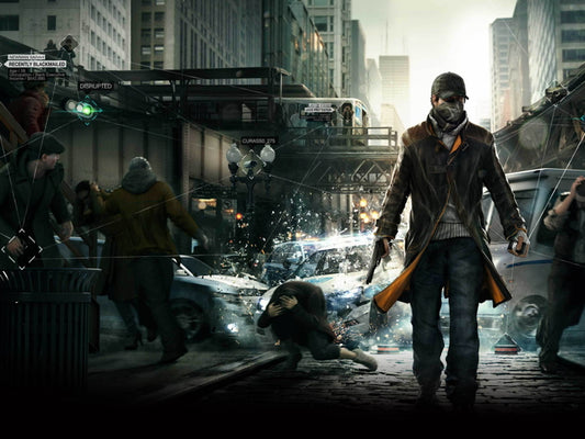 Watch Dogs Aiden Pearce Awesome Video Game Art Wall Art Print Poster