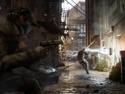 Watch Dogs Aiden Pearce Video Game Art Wall Art Print Poster