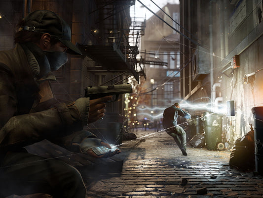 Watch Dogs Aiden Pearce Video Game Art Wall Art Print Poster
