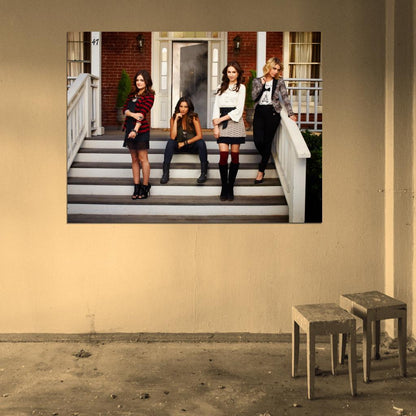 Pretty Little Liars Characters TV Series Wall Art Print Poster