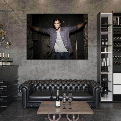 Supernatural Sam Winchester TV Series Wall Art Print Poster