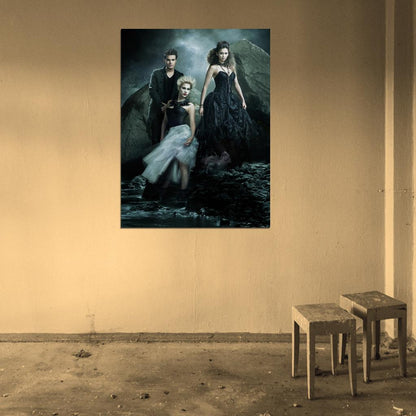 The Vampire Diaries Characters TV Series Wall Art Print Poster