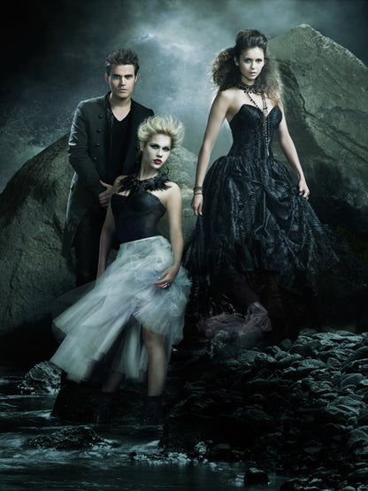 The Vampire Diaries Characters TV Series Wall Art Print Poster