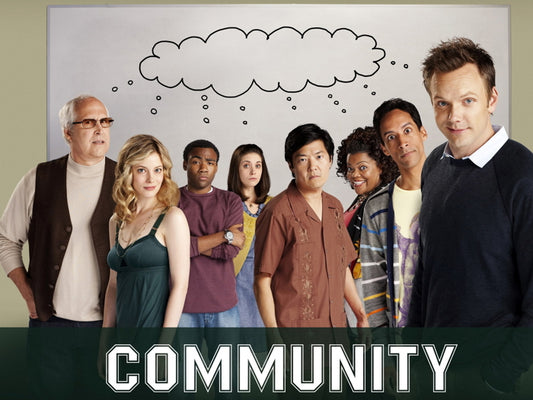 Community Cast Characters TV Series Wall Art Print Poster