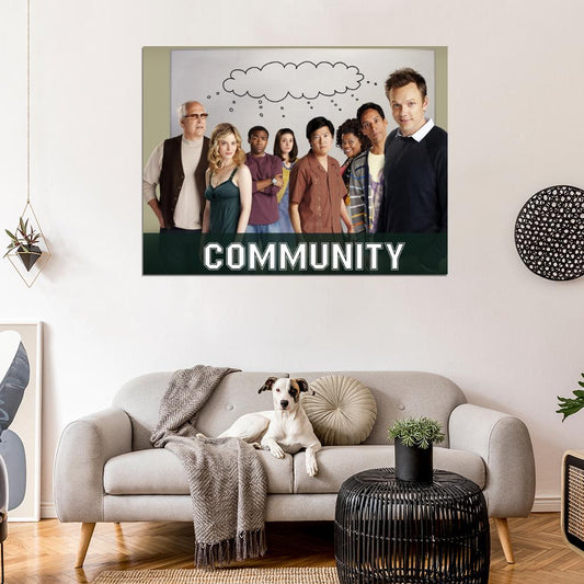 Community Cast Characters TV Series Wall Art Print Poster