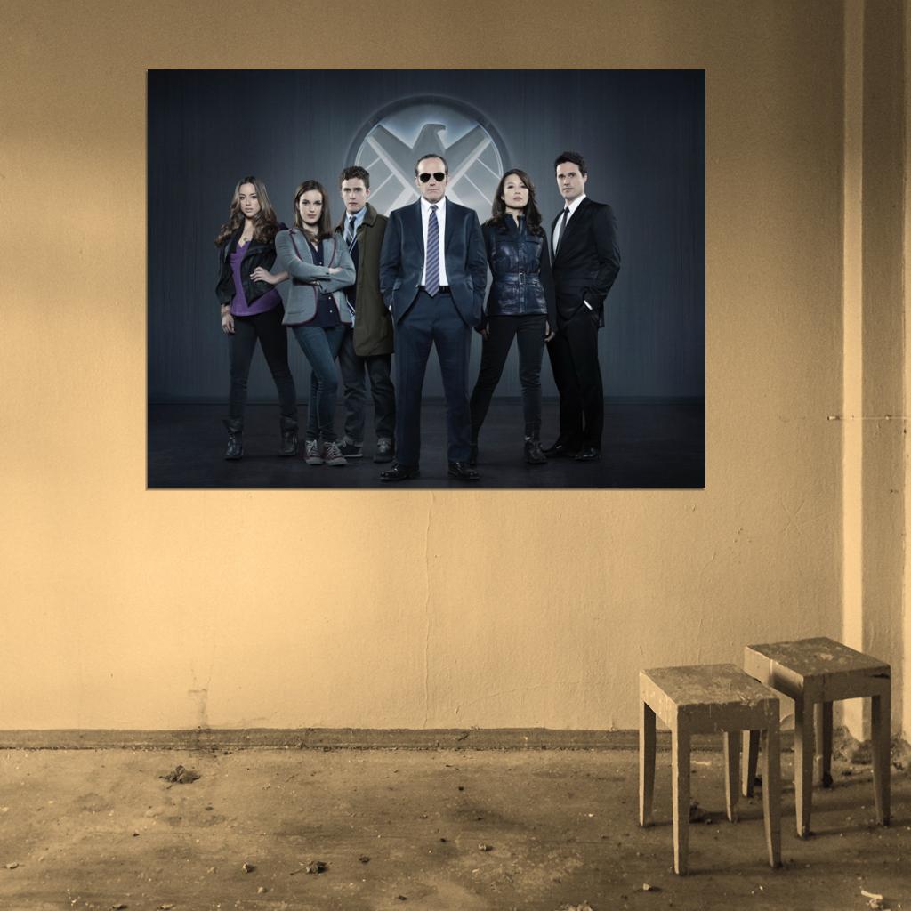 Agents of S.H.I.E.L.D. SHIELD TV Series Wall Art Print Poster