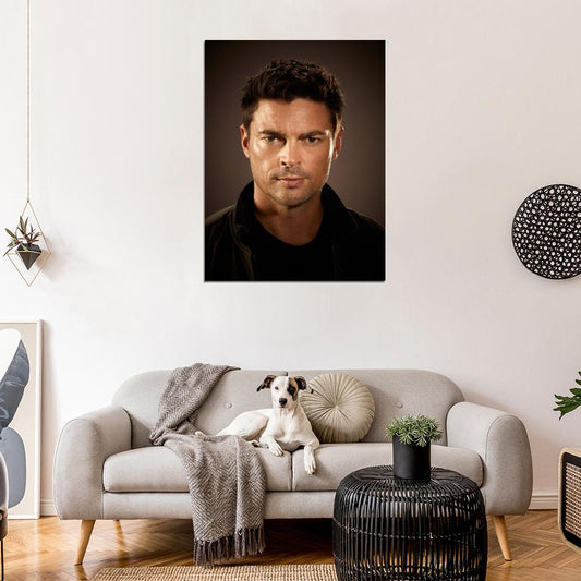 Almost Human Karl Urban TV Series Wall Art Print Poster