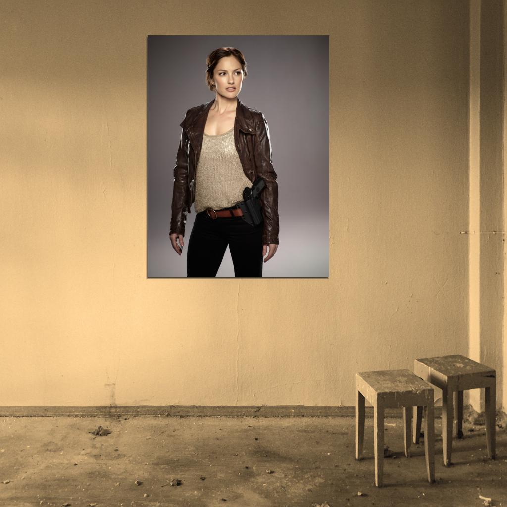 Almost Human Minka Kelly TV Series Wall Art Print Poster