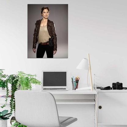 Almost Human Minka Kelly TV Series Wall Art Print Poster