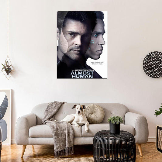 Almost Human TV Series Wall Art Print Poster
