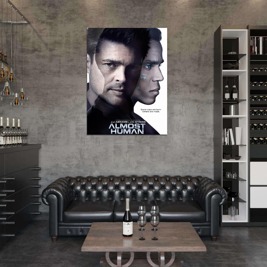 Almost Human TV Series Wall Art Print Poster