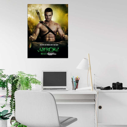Arrow Stephen Amell Hot TV Series Wall Art Print Poster
