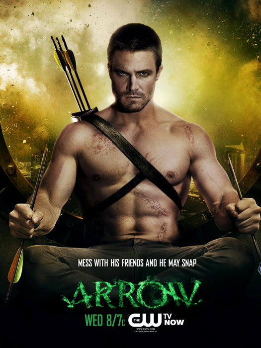 Arrow Stephen Amell Hot TV Series Wall Art Print Poster