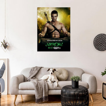 Arrow Stephen Amell Hot TV Series Wall Art Print Poster