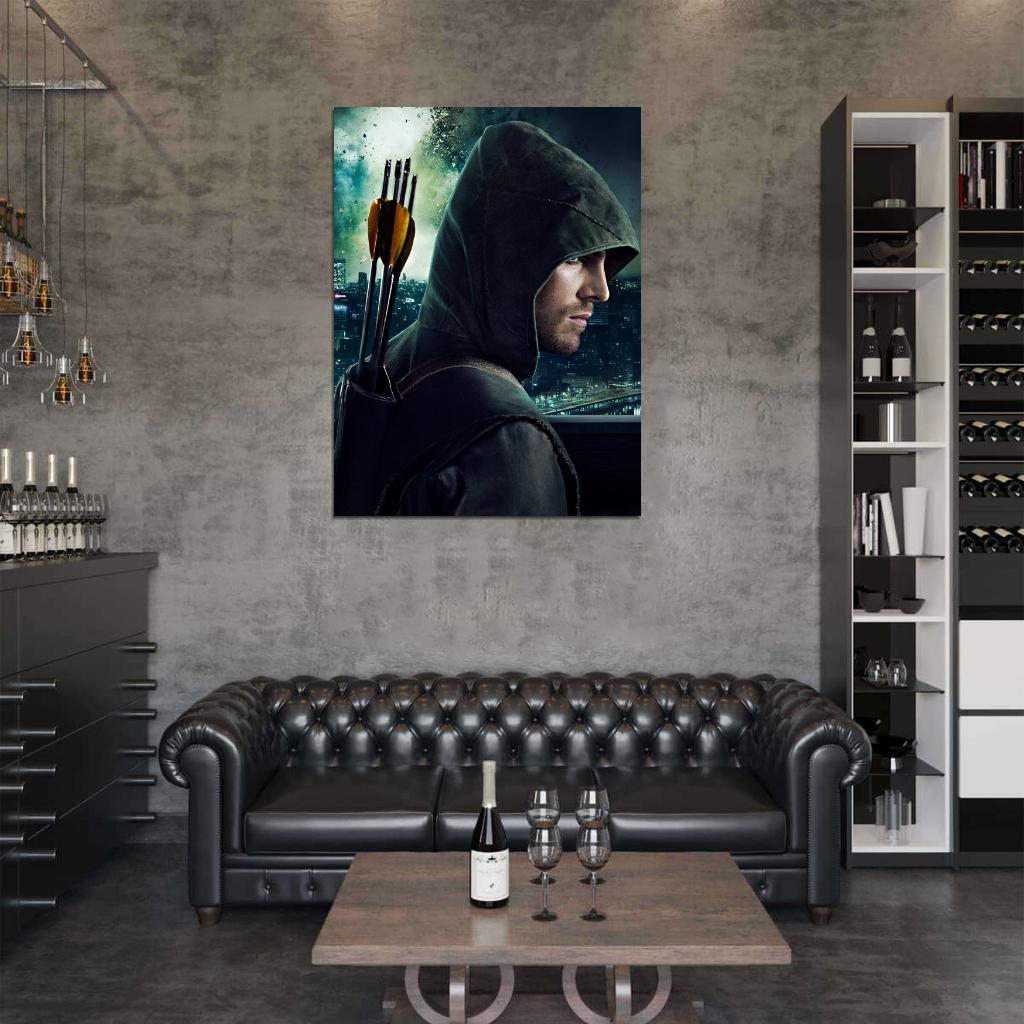 Arrow Stephen Amell TV Series Wall Art Print Poster
