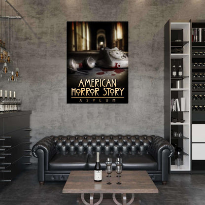 American Horror Story Blood Phone TV Series Wall Art Print Poster