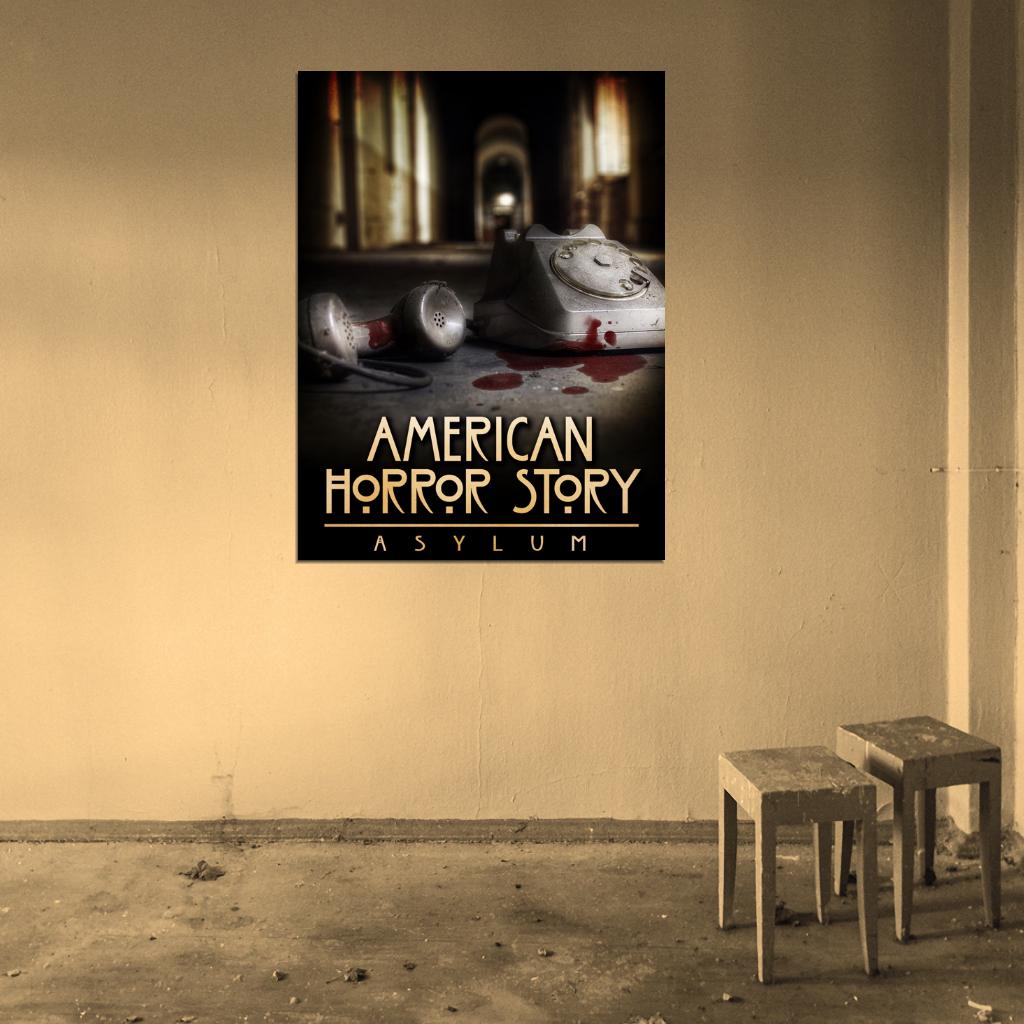 American Horror Story Blood Phone TV Series Wall Art Print Poster