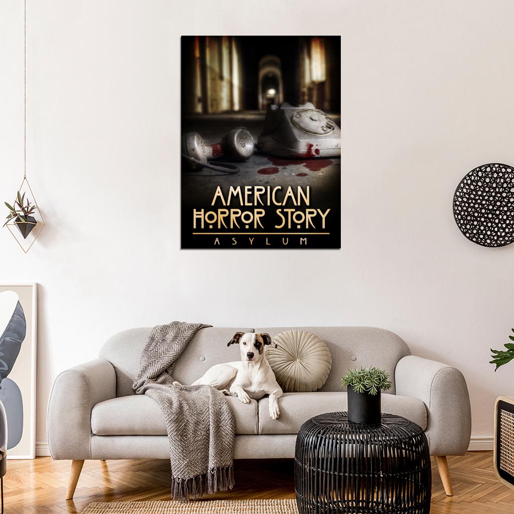 American Horror Story Blood Phone TV Series Wall Art Print Poster