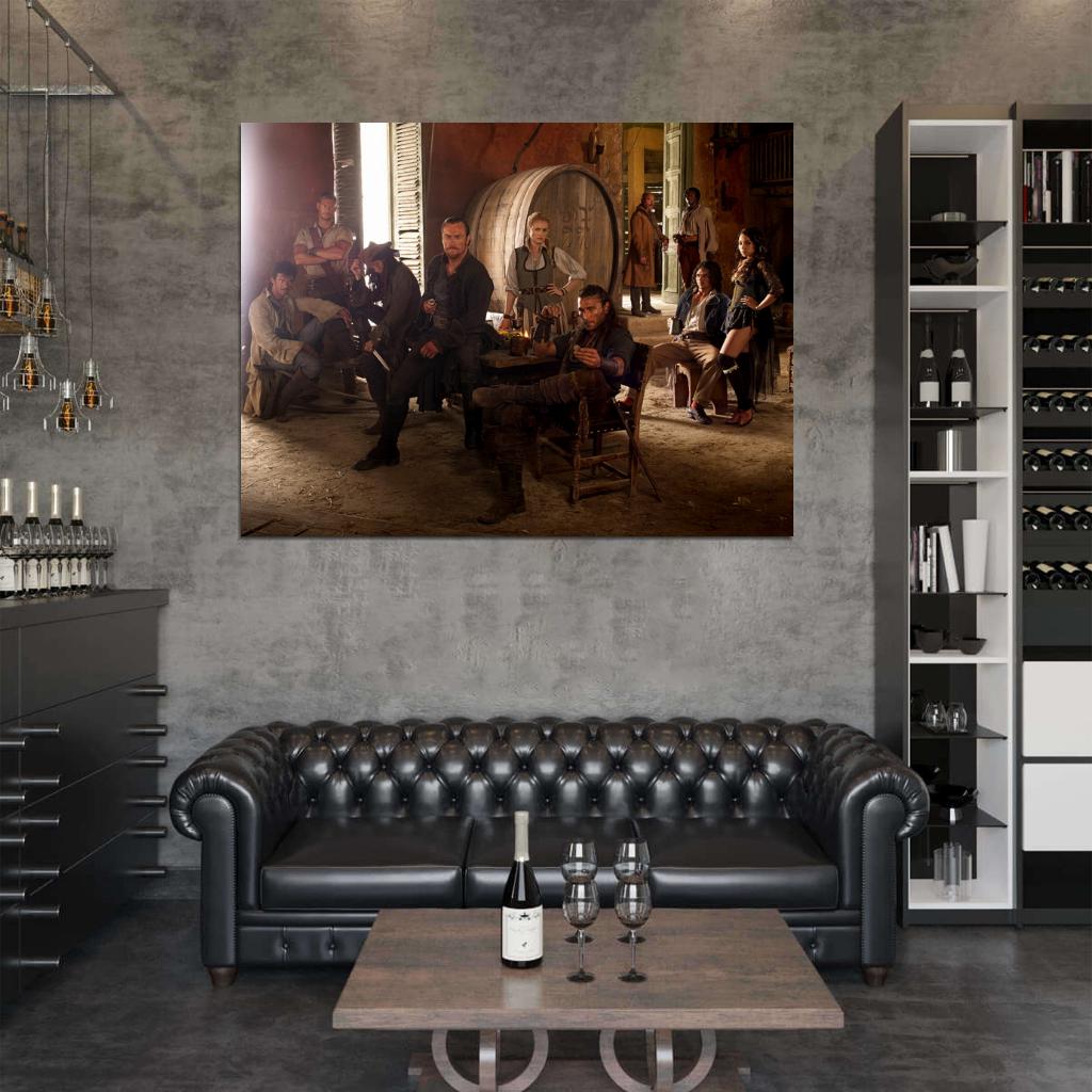 Black Sails Cast Characters TV Series Wall Art Print Poster