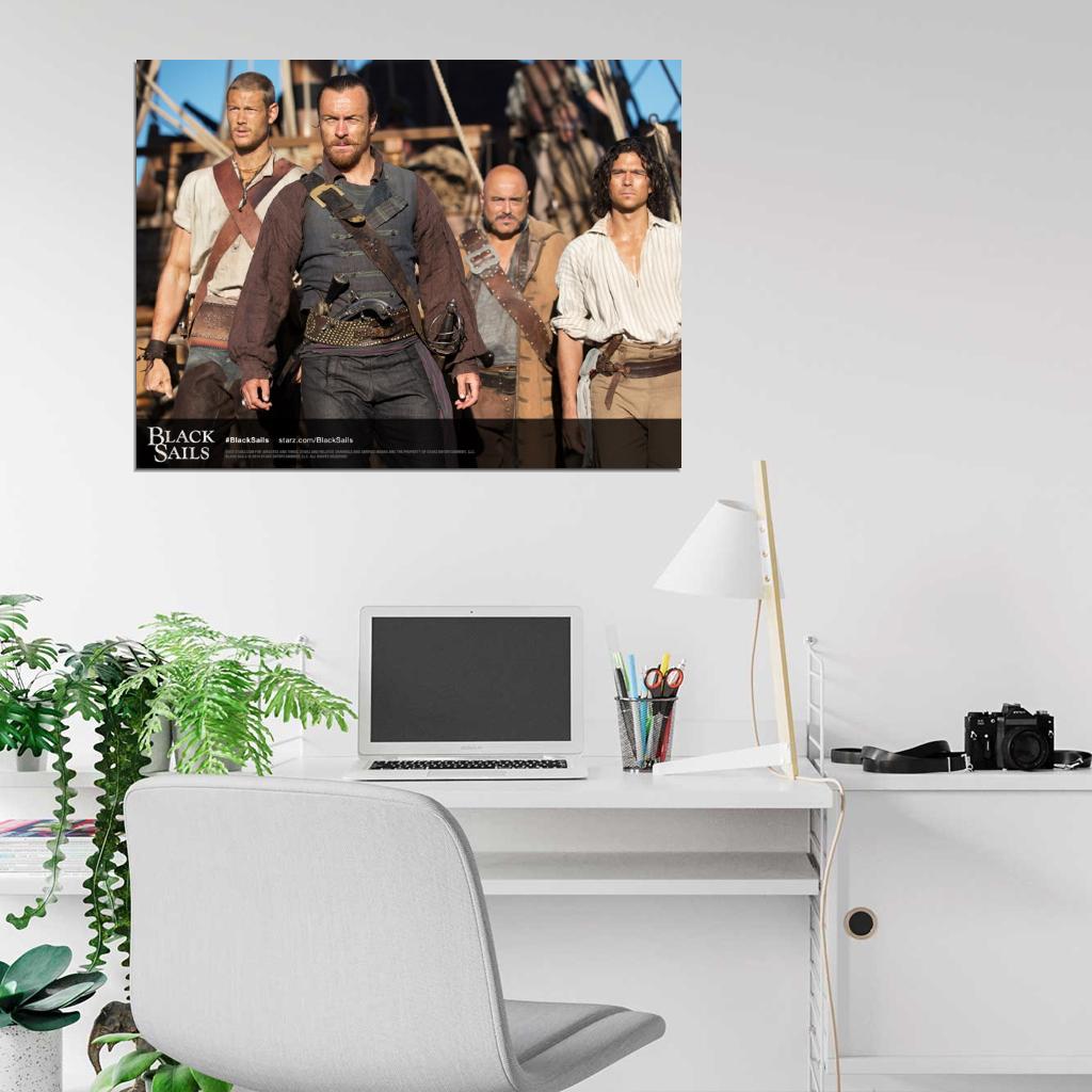 Black Sails Characters TV Series Wall Art Print Poster