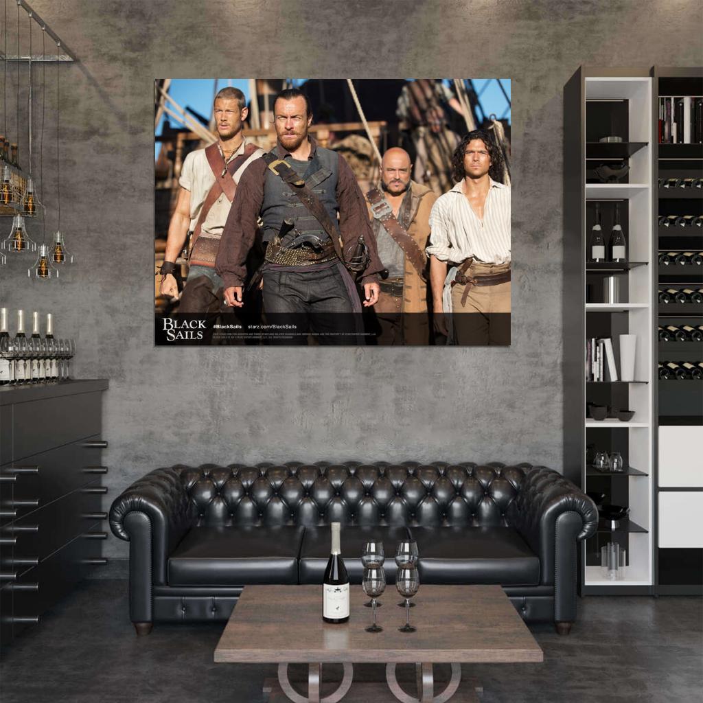 Black Sails Characters TV Series Wall Art Print Poster