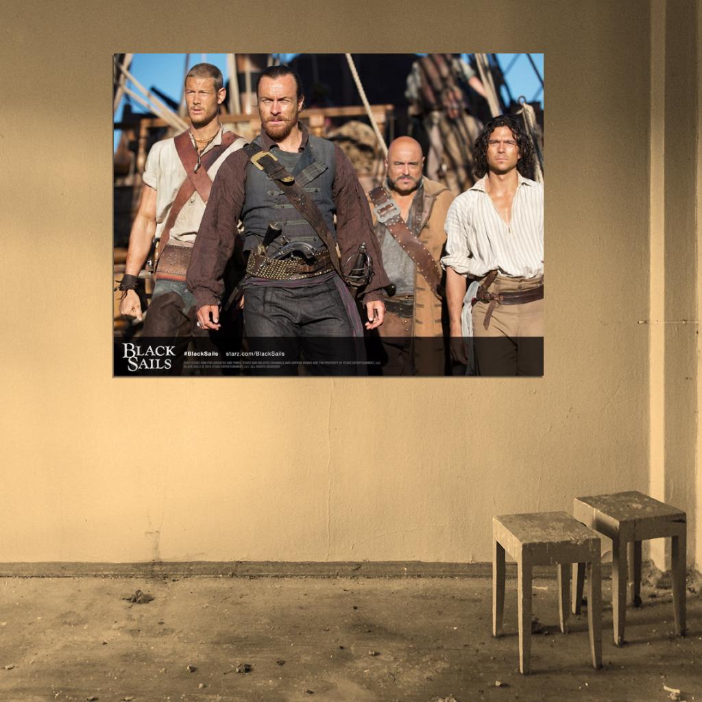 Black Sails Characters TV Series Wall Art Print Poster