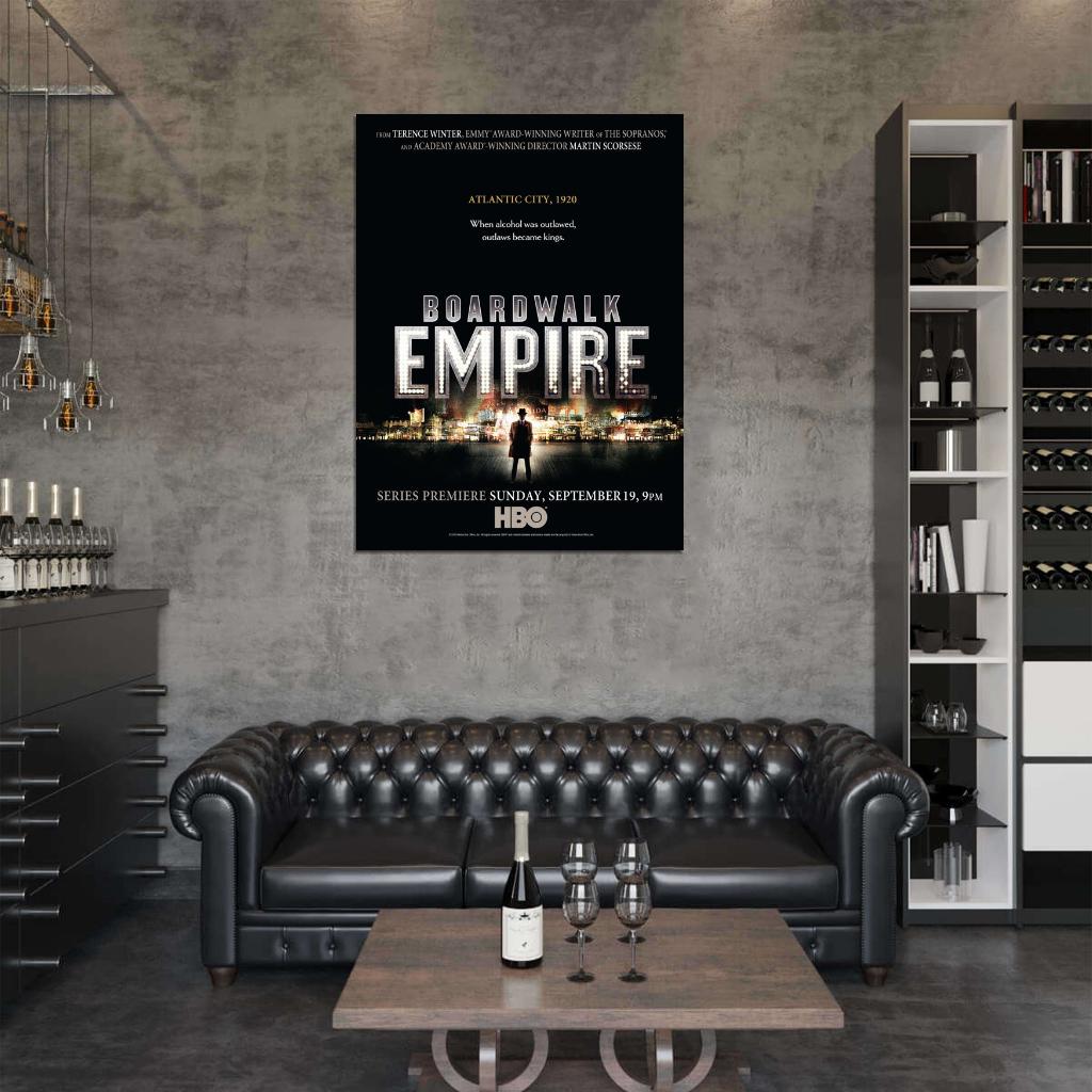 Boardwalk Empire TV Series Wall Art Print Poster