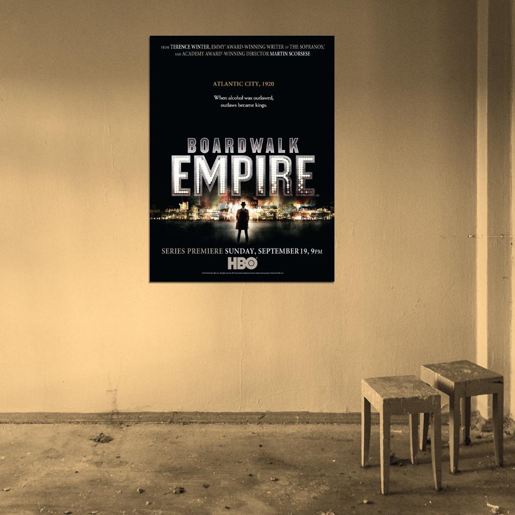 Boardwalk Empire TV Series Wall Art Print Poster